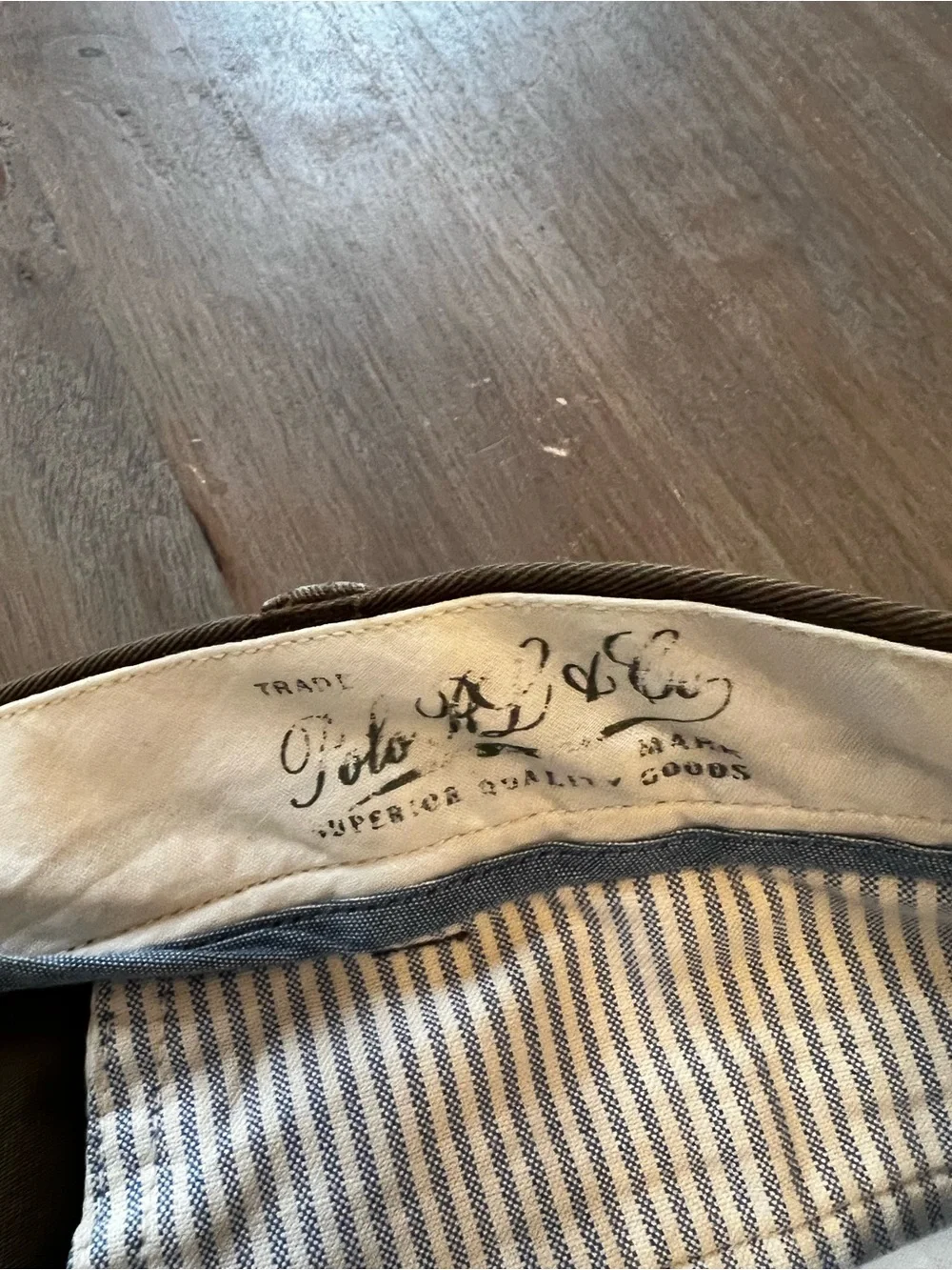 Polo by Ralph Lauren Olive Brown Chino Pants